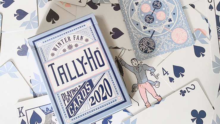 Tally-Ho Winter Fan Playing Cards