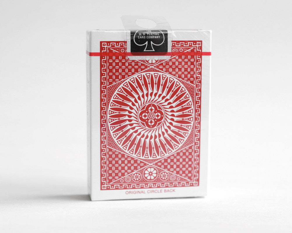 Tally-Ho Circle Back Playing Cards (Red)