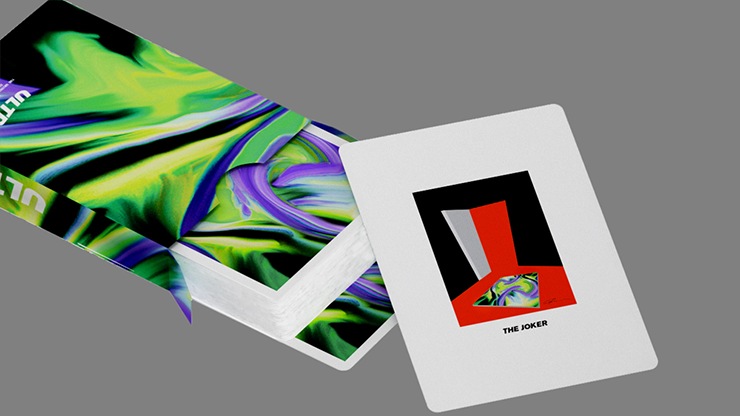 Ultra Green Playing Cards by Gemini