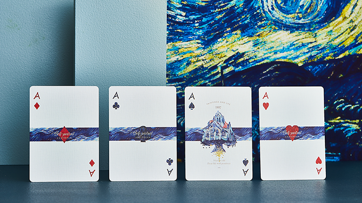 Van Gogh (Self-Portrait) Playing Cards
