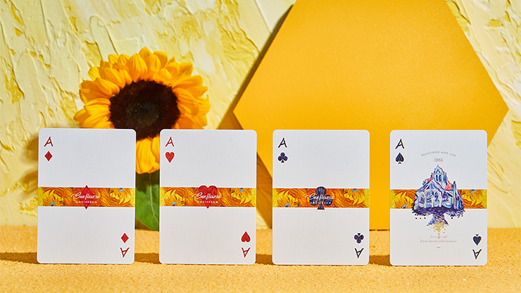 Van Gogh (Sunflowers Edition) Playing Cards