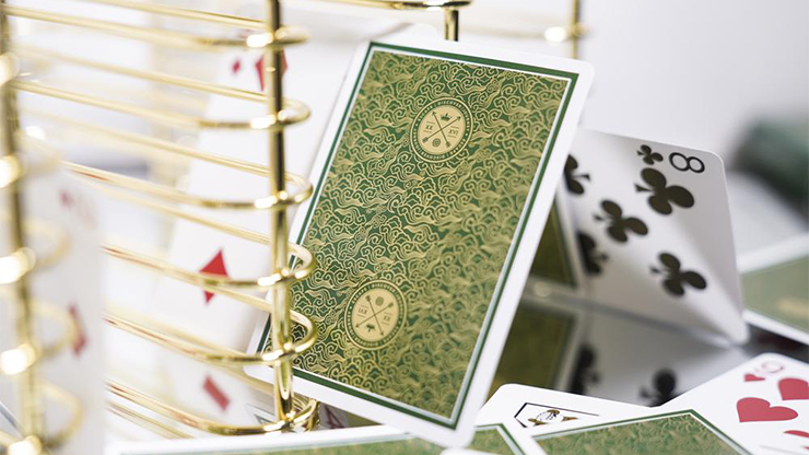 Visa Playing Cards (Green) by Patrick Kun and Alex Pandrea