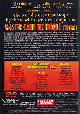 World's Greatest Magic: Master Card Technique Volume 1