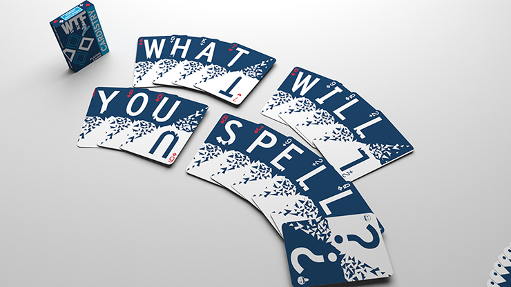 WTF Cardistry 2 Spelling Deck by De'vo vom Schattenreich and Handlordz