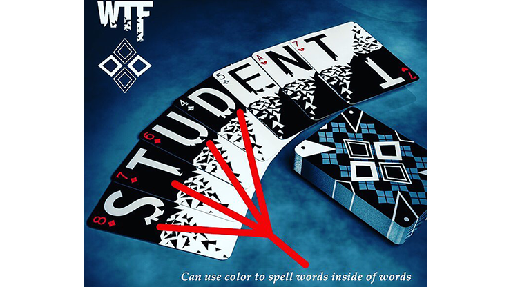 WTF Cardistry Spelling Decks by De'vo vom Schattenreich and Handlordz