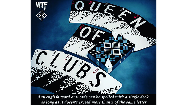 WTF Cardistry Spelling Decks by De'vo vom Schattenreich and Handlordz