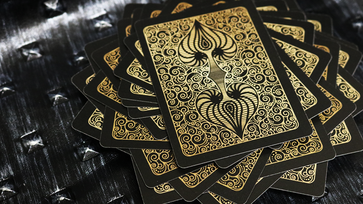 Bicycle Aureo Black Playing Cards