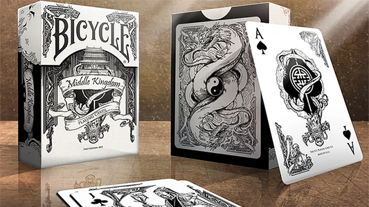 Bicycle Middle Kingdom (White) Playing Cards Printed by US Playing Card Co