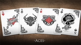 Bicycle Middle Kingdom (White) Playing Cards Printed by US Playing Card Co
