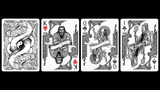 Bicycle Middle Kingdom (White) Playing Cards Printed by US Playing Card Co