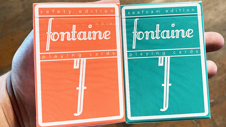 Fontaine: Seafoam Playing Cards