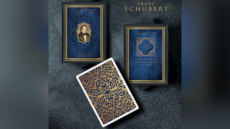 Franz Schubert (Composers) Playing Cards