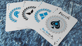 Ice Falcon Throwing Cards (Foil) by Rick Smith Jr. and De'vo