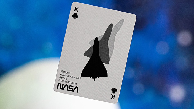 NASA WORM PLAYING CARDS