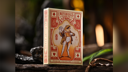 Notorious Gambling Frog (Orange) Playing Cards by Stockholm17