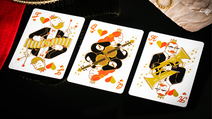 Orchestra Playing Cards by Riffle Shuffle