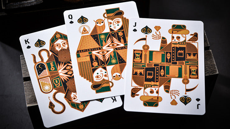 The Secret (Emerald Edition) Playing Cards by Chamber of Wonder