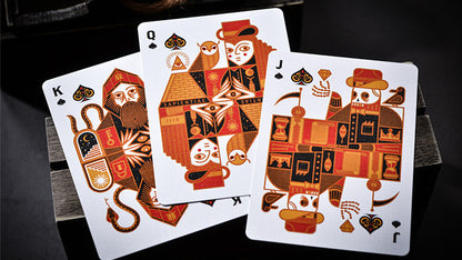 The Secret (Scarlet Edition) Playing Cards by Chamber of Wonder