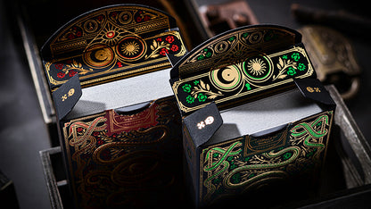 The Secret (Scarlet Edition) Playing Cards by Chamber of Wonder