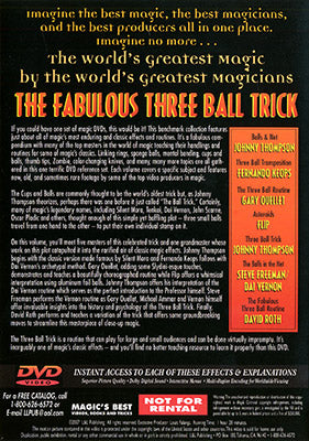 World's Greatest Magic: Fabulous Three Ball Trick