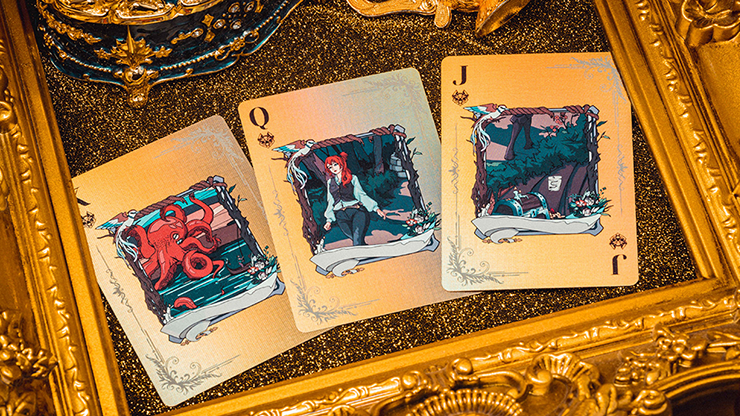 Wonder Journey (Golden) Playing Cards by KING STAR