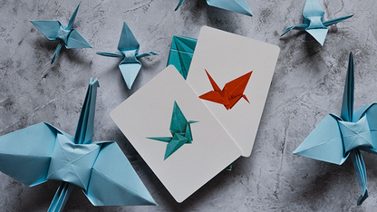 1000 Cranes V2 Playing Cards by Riffle Shuffle