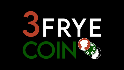 3 Frye Coin (Gimmick and Online Instructions) by Charlie Frye and Tango Magic
