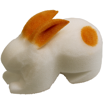 3D Rabbit 6.5 inch by Magic By Gosh