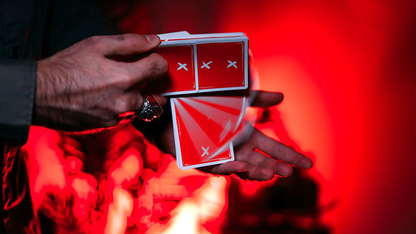 X Deck (Red) Signature Edition Playing Cards by Alex Pandrea