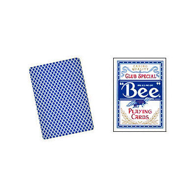 Bee Playing Cards Poker Size (Blue)