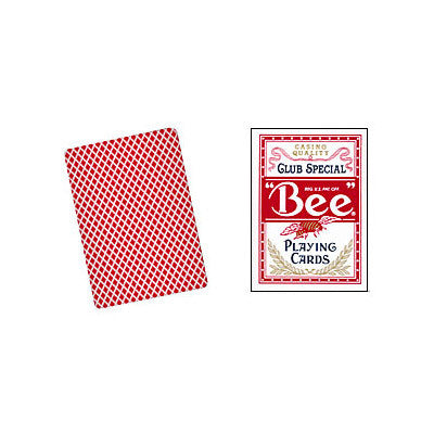 Bee Playing Cards Poker Size (Red)