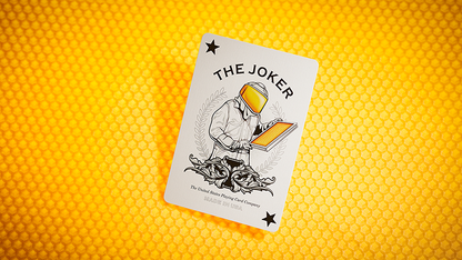 Bicycle Honeybee (Yellow) Playing Cards