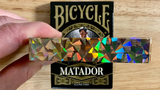 Bicycle Matador (Black Gilded) Playing Cards