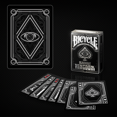 Bicycle Blackout Kingdom Deck by Gambler's Warehouse