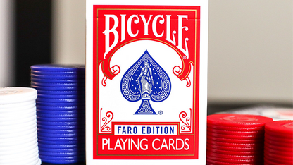 Limited Edition Bicycle Faro (Red) Playing Cards