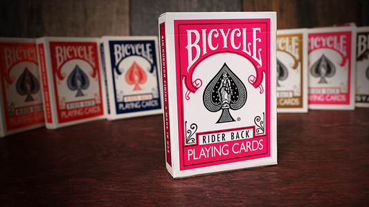 Bicycle Fuchsia Playing Cards by USPCC