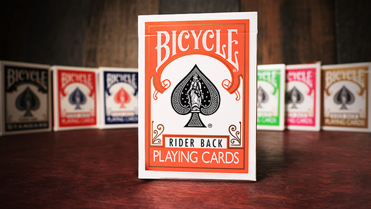 Bicycle Orange Playing Cards by USPCC