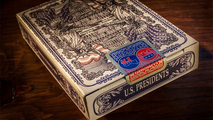 Bicycle U.S. Presidents Playing Cards (Democratic Blue) by U.S. Playing Card Company