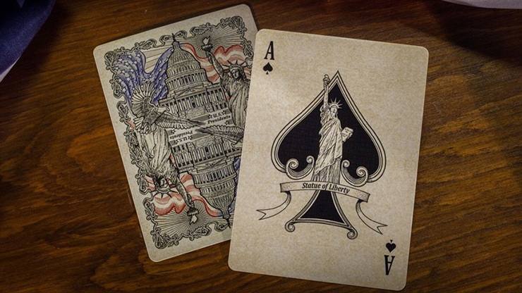Bicycle U.S. Presidents Playing Cards (Republican Red) by U.S. Playing Card Company
