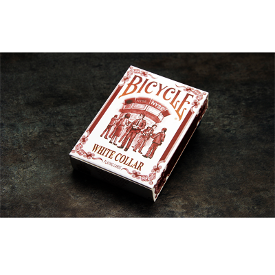 Bicycle White Collar Playing Cards by Collectable Playing Cards