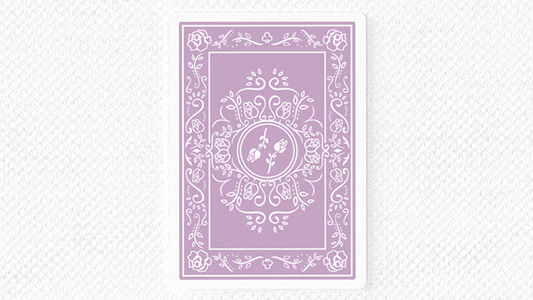 Black Roses Lavender (Marked) Edition Playing Cards