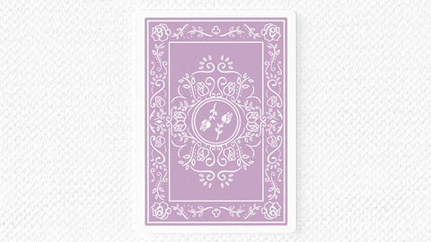 Black Roses Lavender (Marked) Edition Playing Cards