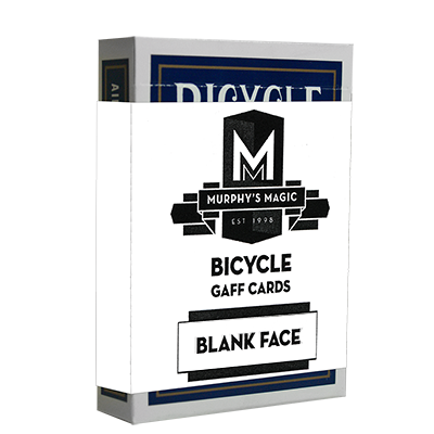 Blank Face Bicycle Cards (Blue Back)