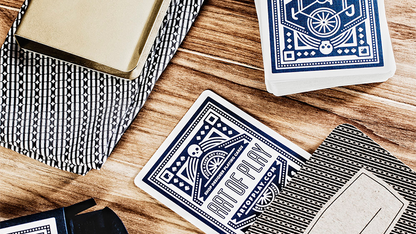 Blue Wheel Playing Cards by Art of Play