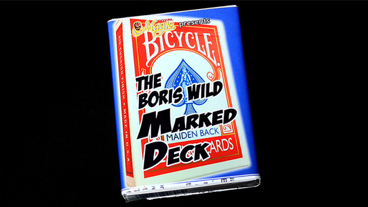 The Boris Wild Marked Deck (Red) by Boris Wild