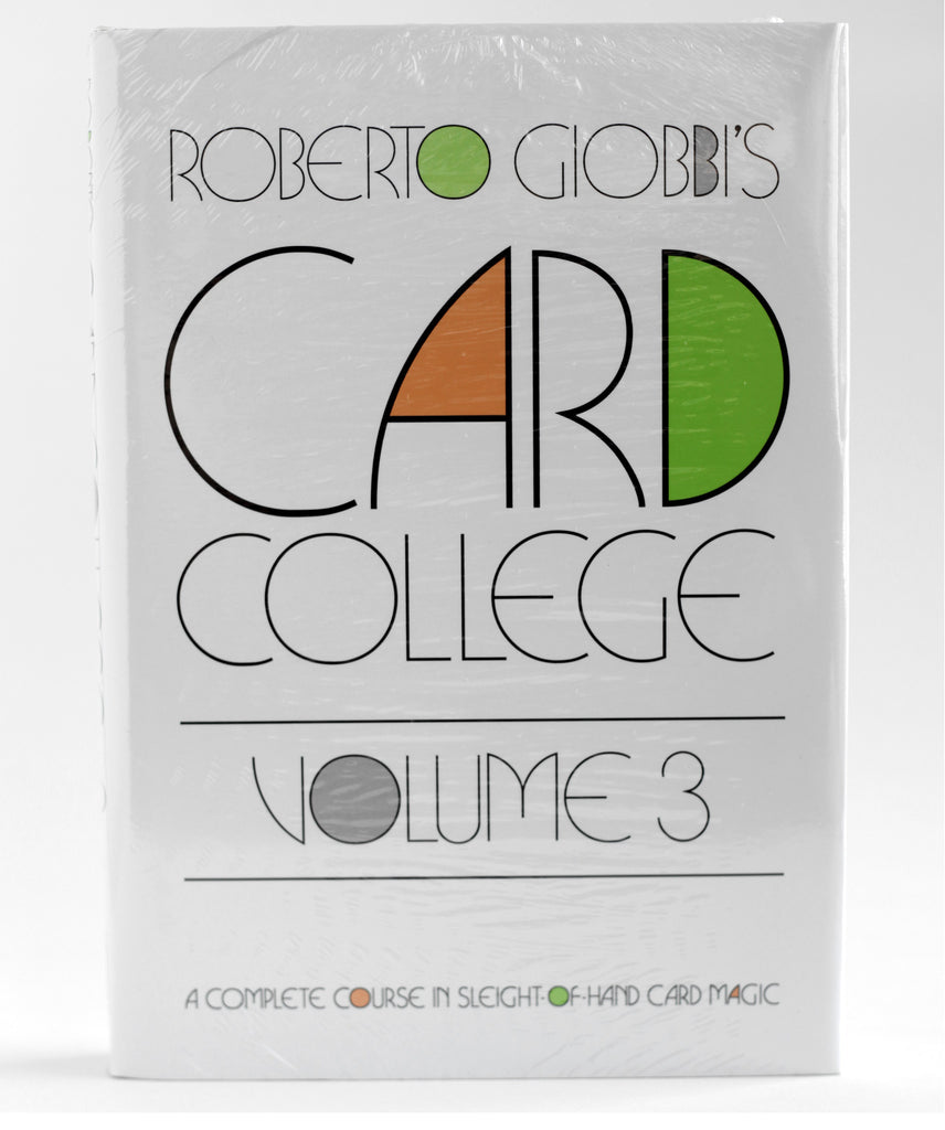 Card College Volume 3 by Roberto Giobbi