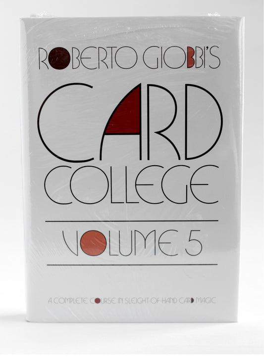 Card College Volume 5 by Roberto Giobbi