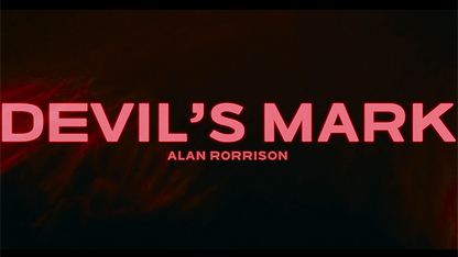Devil's Mark (DVD and Gimmicks) by Alan Rorrison