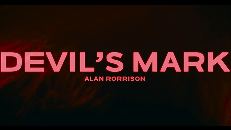 Devil's Mark (DVD and Gimmicks) by Alan Rorrison