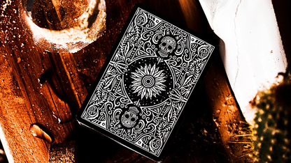 Disparos Black Playing Cards